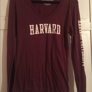 Harvard long sleeve T shirt